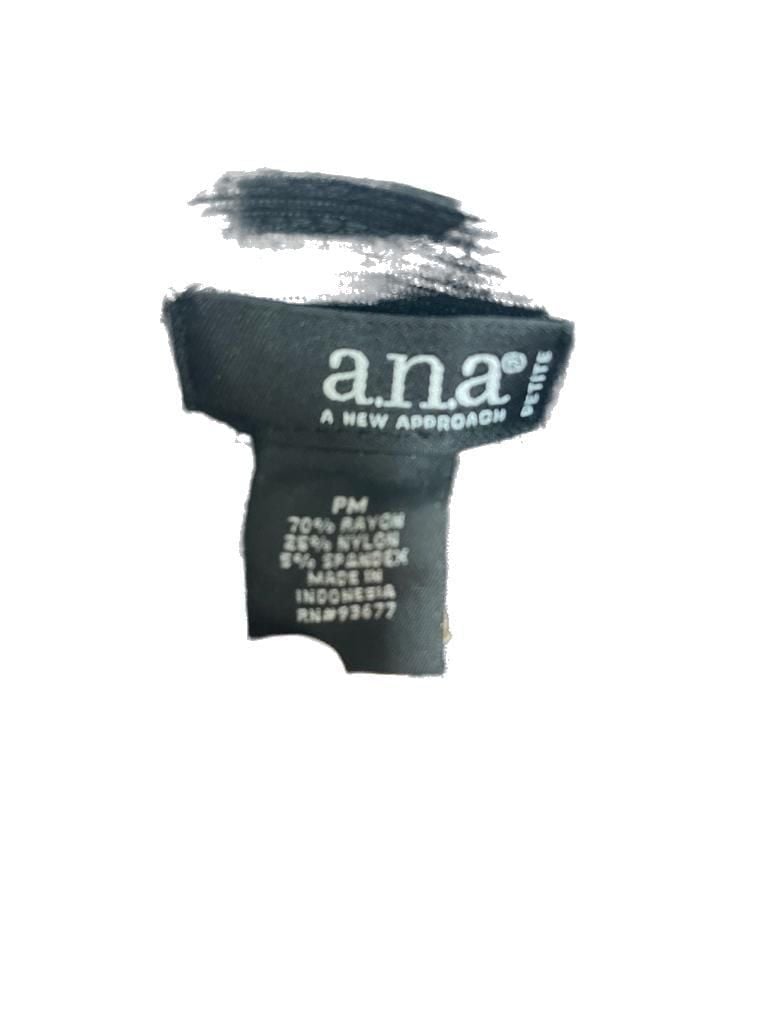 ana A New Approach Petite Distressed Black Mini Skirt 3