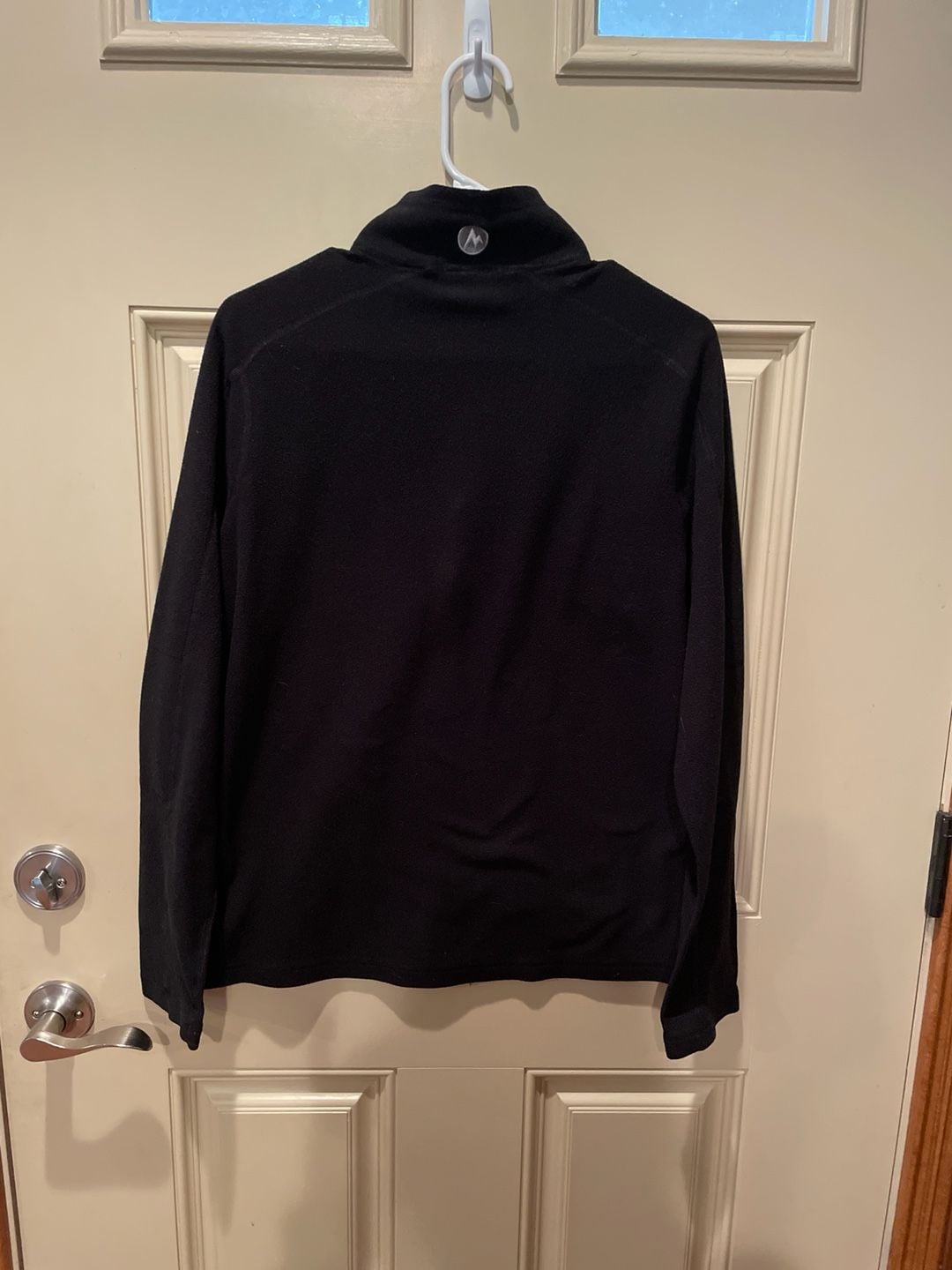 Marmot Polartec 1/4 Zip Fleece Pullover Jacket Black Size Medium Unisex. Preowned. 7