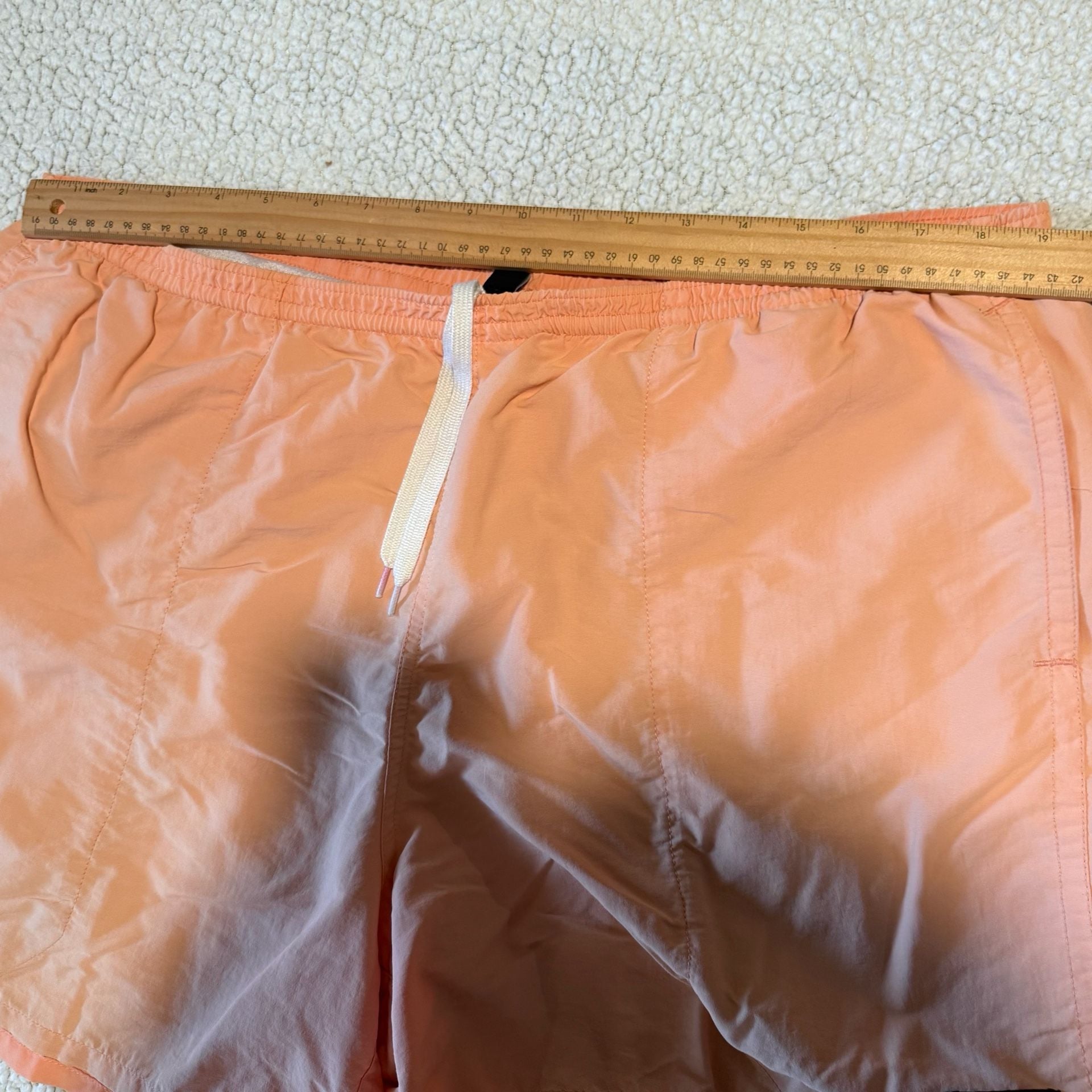 Patagonia Men's Baggies 5" Inseam Shorts in Peach Orange XL 5