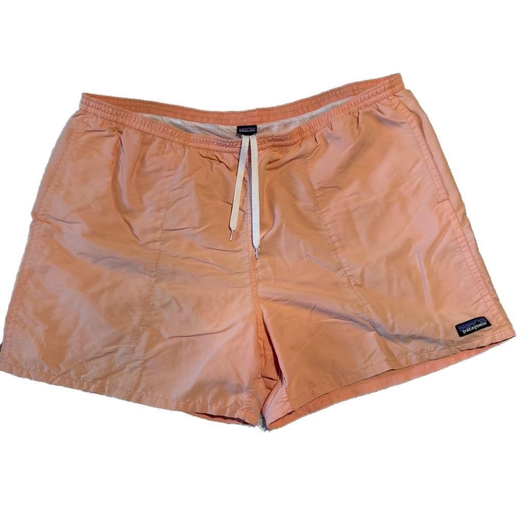Patagonia Men's Baggies 5" Inseam Shorts in Peach Orange XL 2