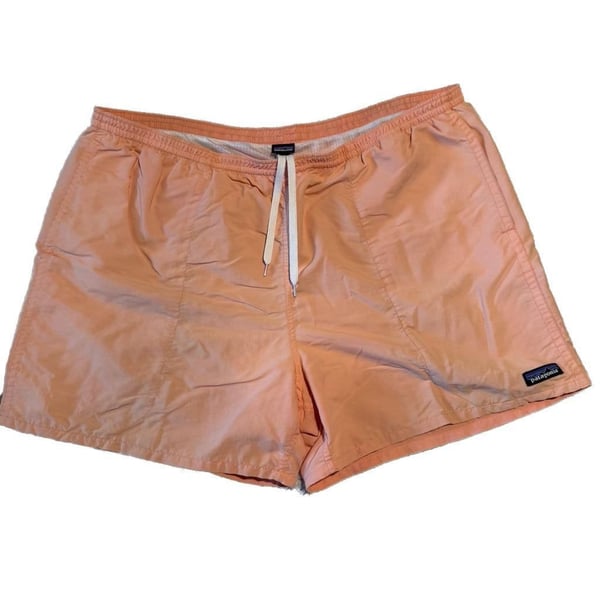 Patagonia Men's Baggies 5" Inseam Shorts in Peach Orange XL