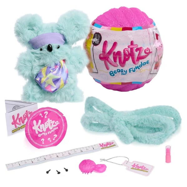 Knotz Beary Fundae DIY Mystery Pack Series 1 Collectible Plush Toy