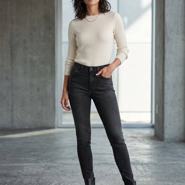 Athleta Sculpt Tight Skinny Jeans in Black - Women's Size 6