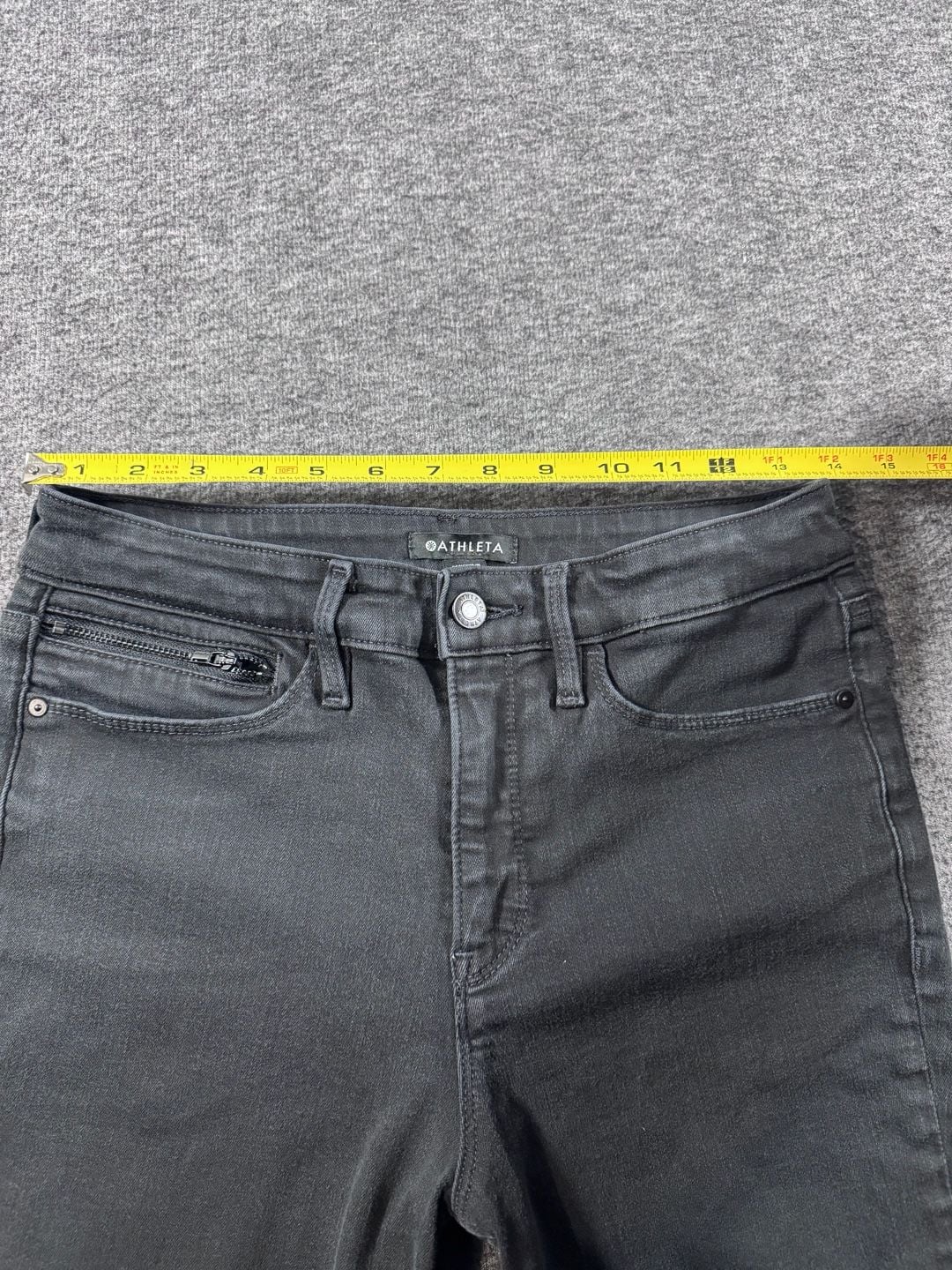 Athleta Sculpt Tight Skinny Jeans in Black - Women's Size 6 7