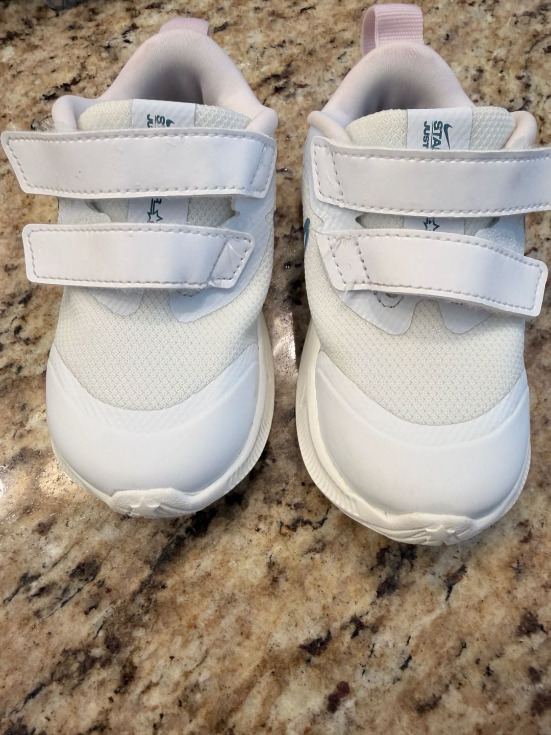 Nike Star Runner 3 Toddler Shoes White/Pink/Cobalt Bliss DA2778-103 2