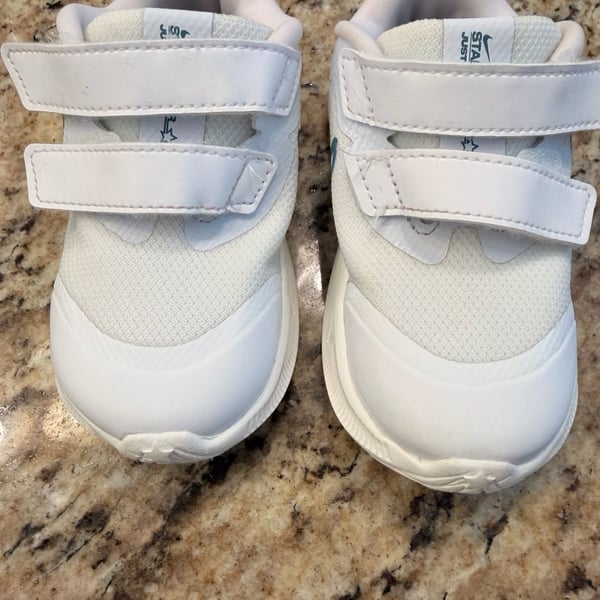 Nike Star Runner 3 Toddler Shoes White/Pink/Cobalt Bliss DA2778-103
