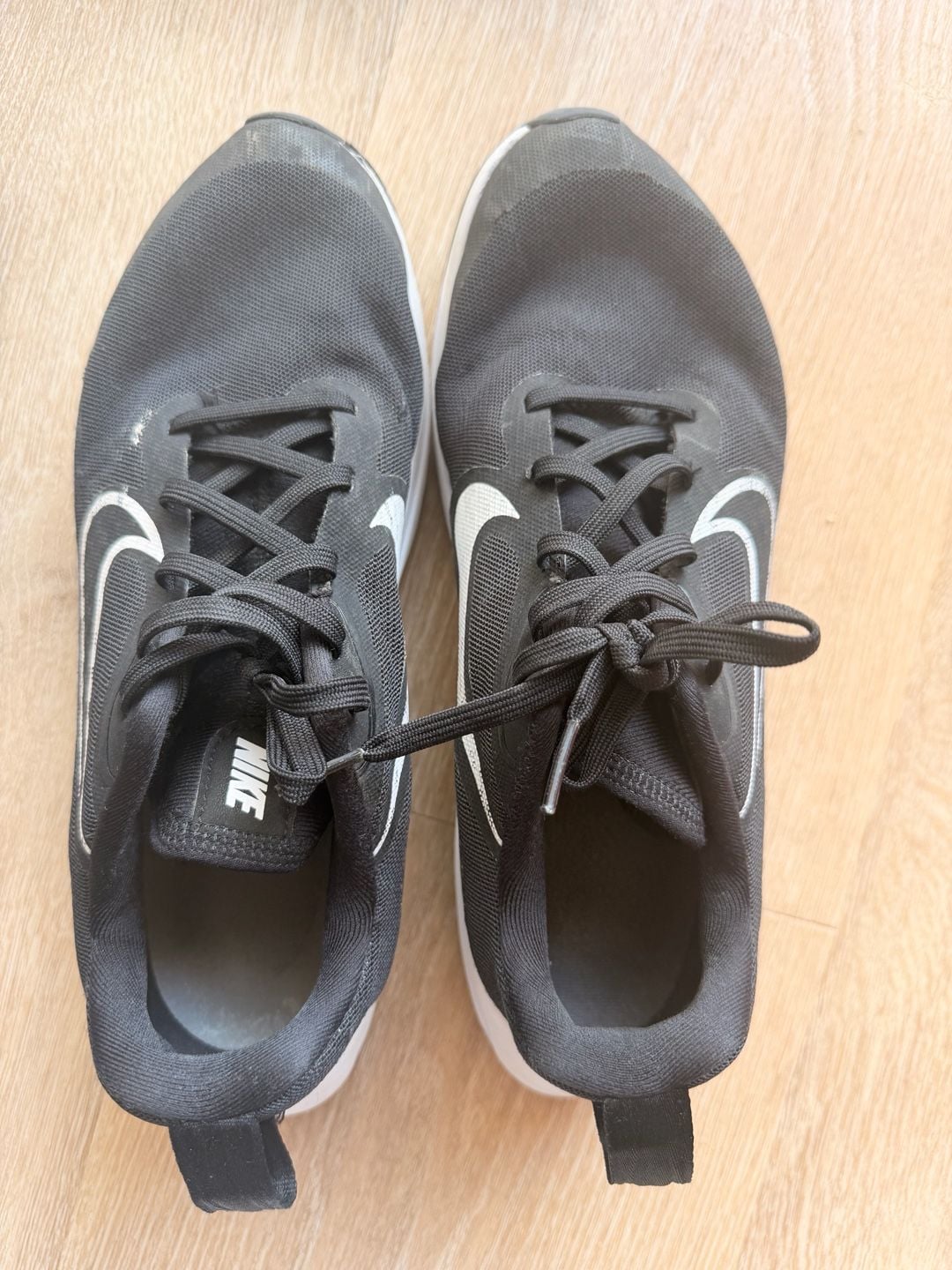 Nike Air Zoom Arcadia 2 GS Black White Anthracite Kids Running Shoes 10