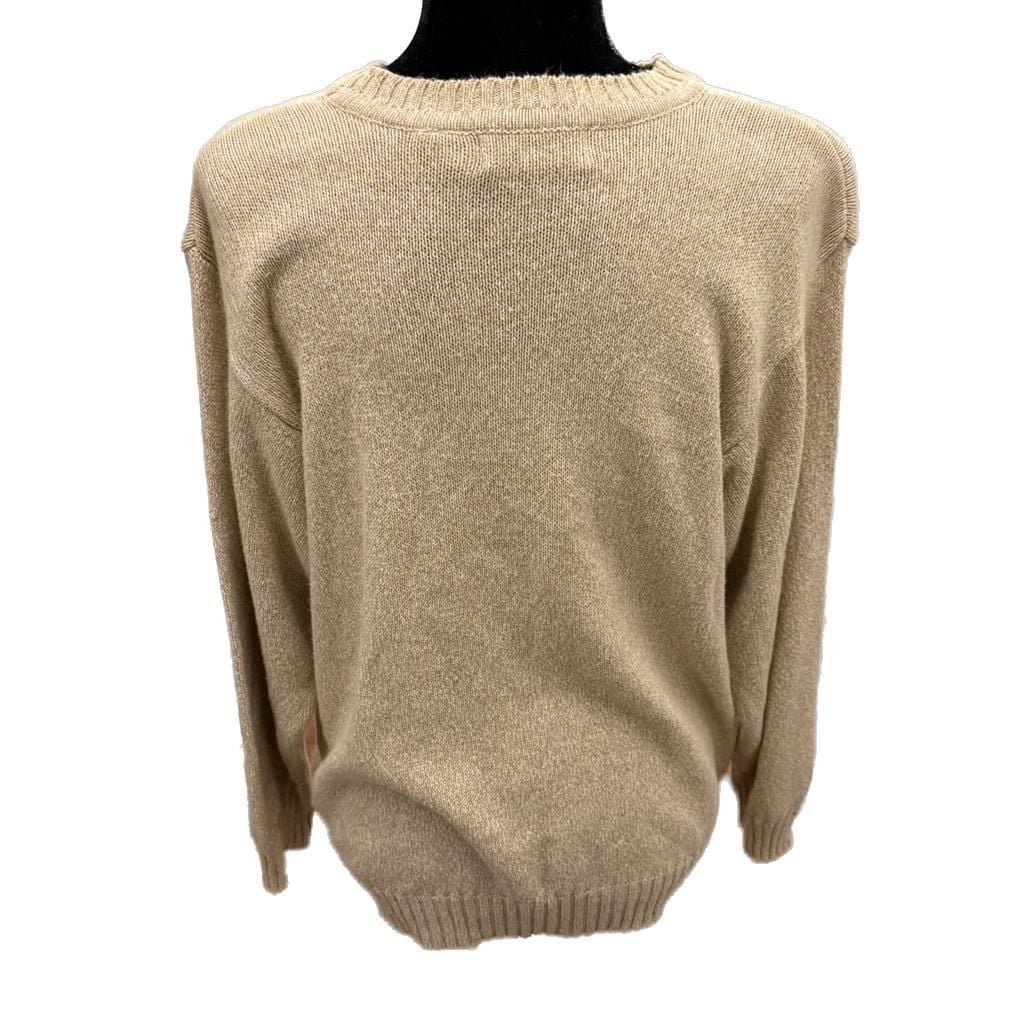 Vintage 90s Elisabeth Liz Claiborne Argyle Knit Pullover Sweater Petite 1P 3