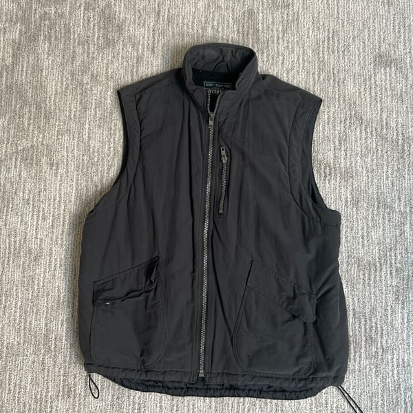John Ashford Adventure Men's Black Fleece Lined Full Zip Outdoor Vest
