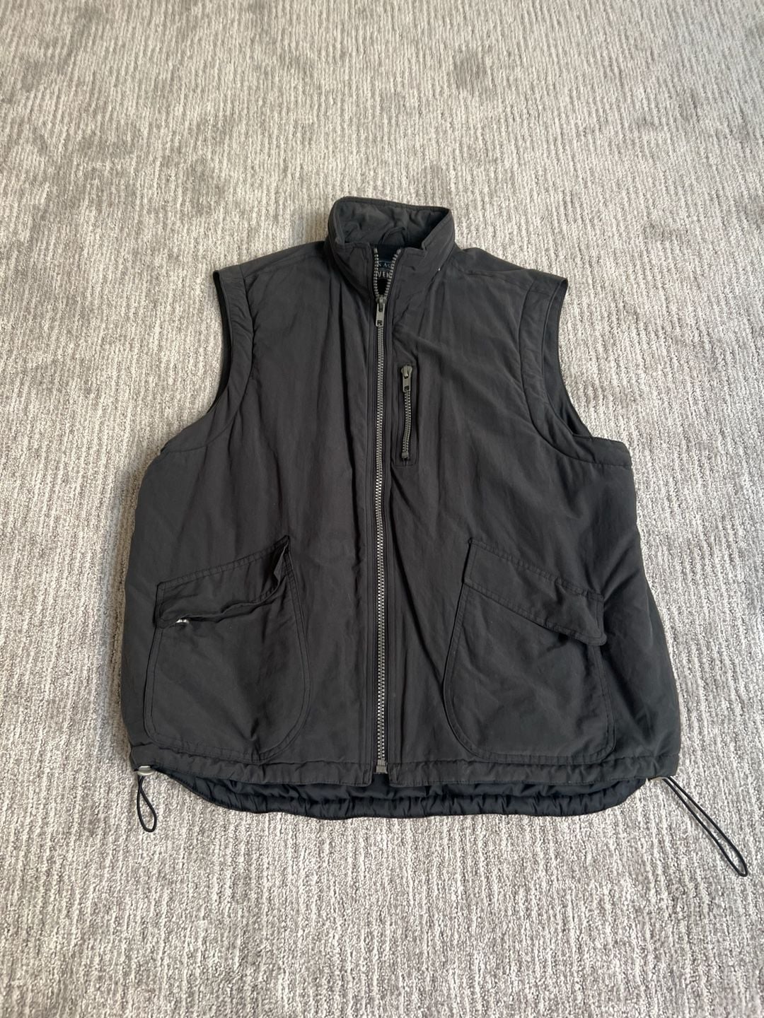 John Ashford Adventure Men's Black Fleece Lined Full Zip Outdoor Vest 4