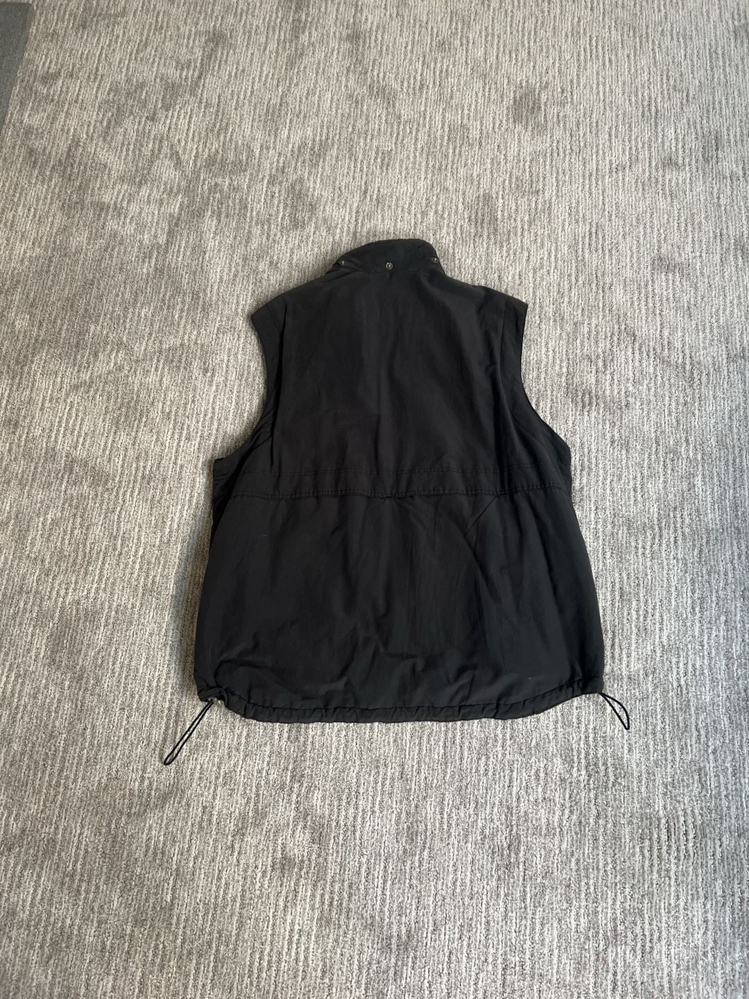 John Ashford Adventure Men's Black Fleece Lined Full Zip Outdoor Vest 10