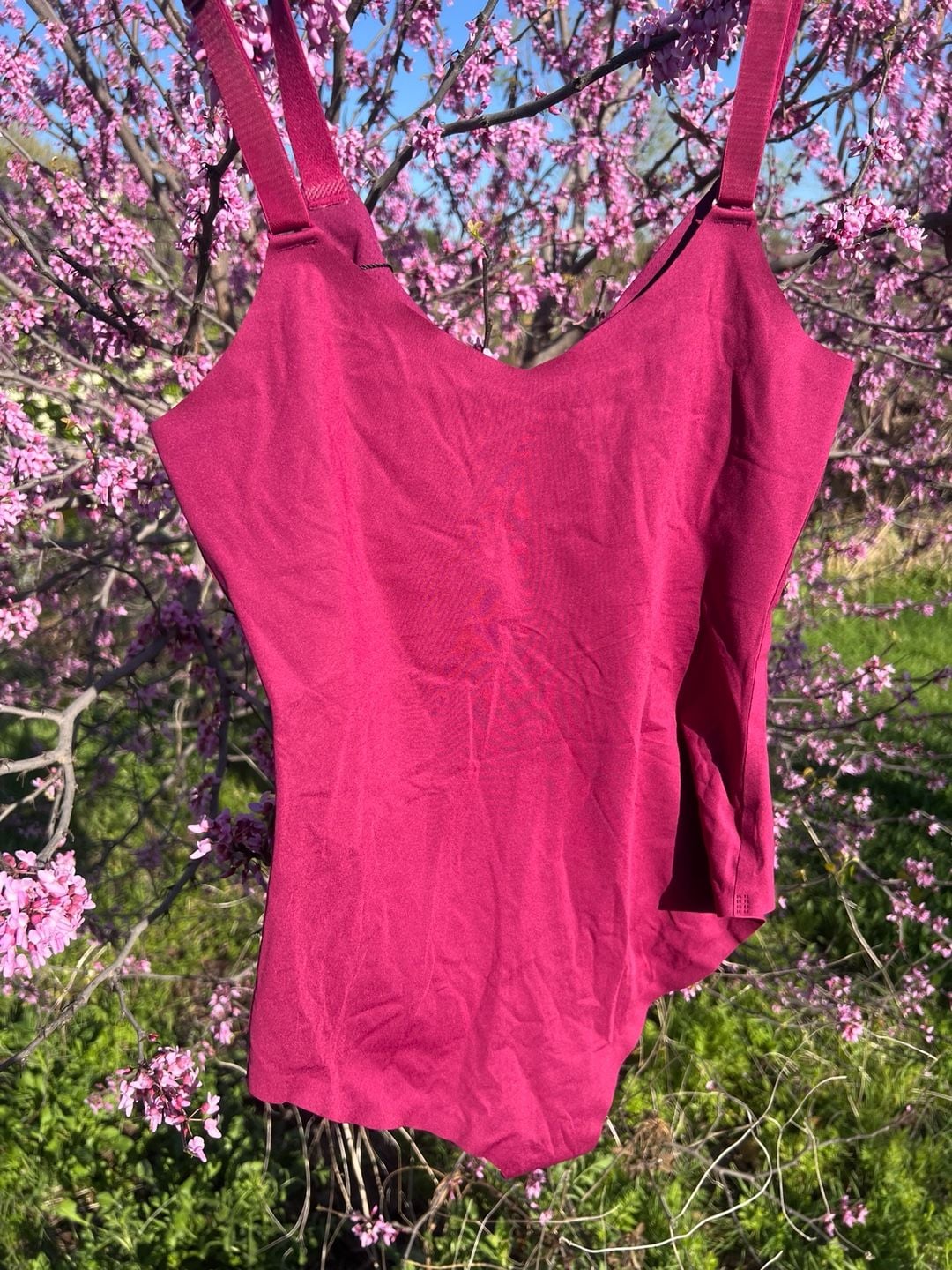 Knix LuxeLift Every Bodysuit in Winterberry Size Large 7