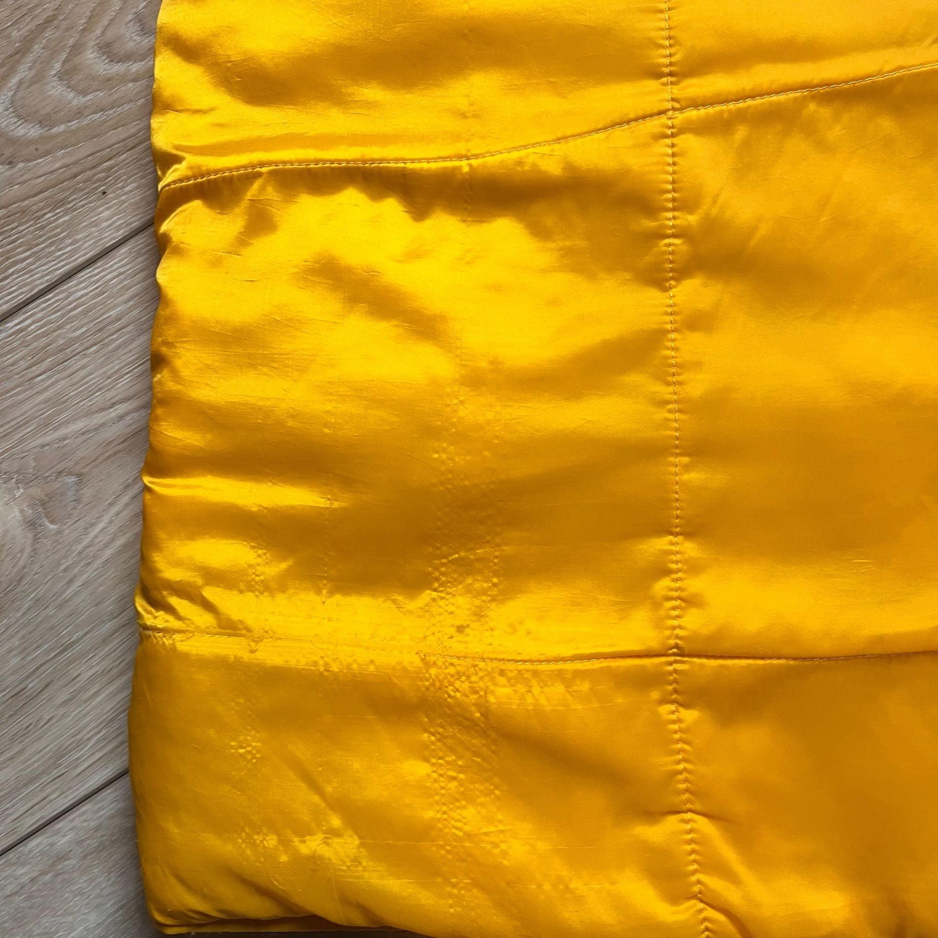 Oakley Reversible Puffer Vest Tiger Stripe Camo to Yellow Y2K Vintage 10