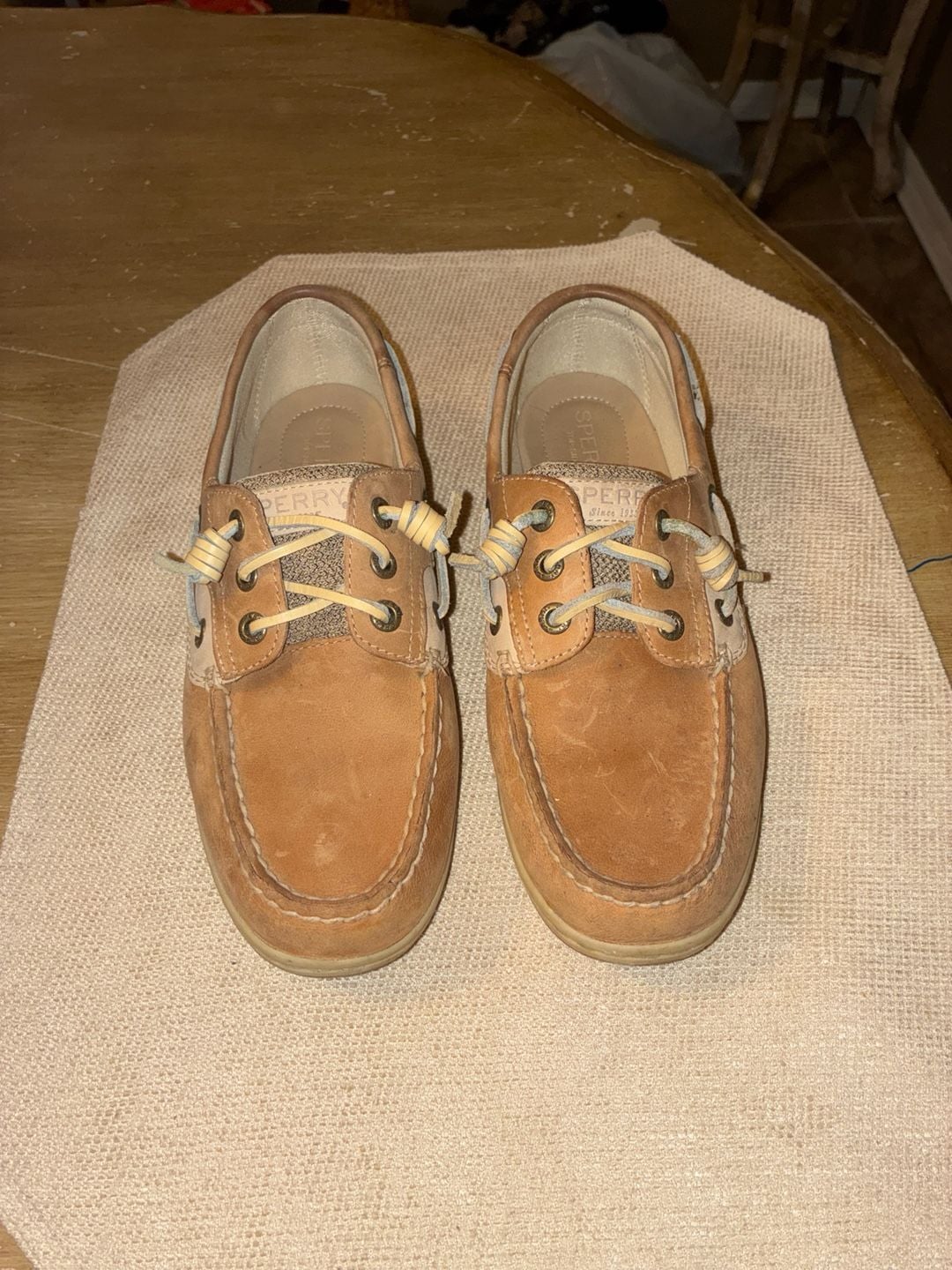 Sperry Top-Sider Women's Rosefish Leather and Mesh 3-Eye Boat Shoes 4