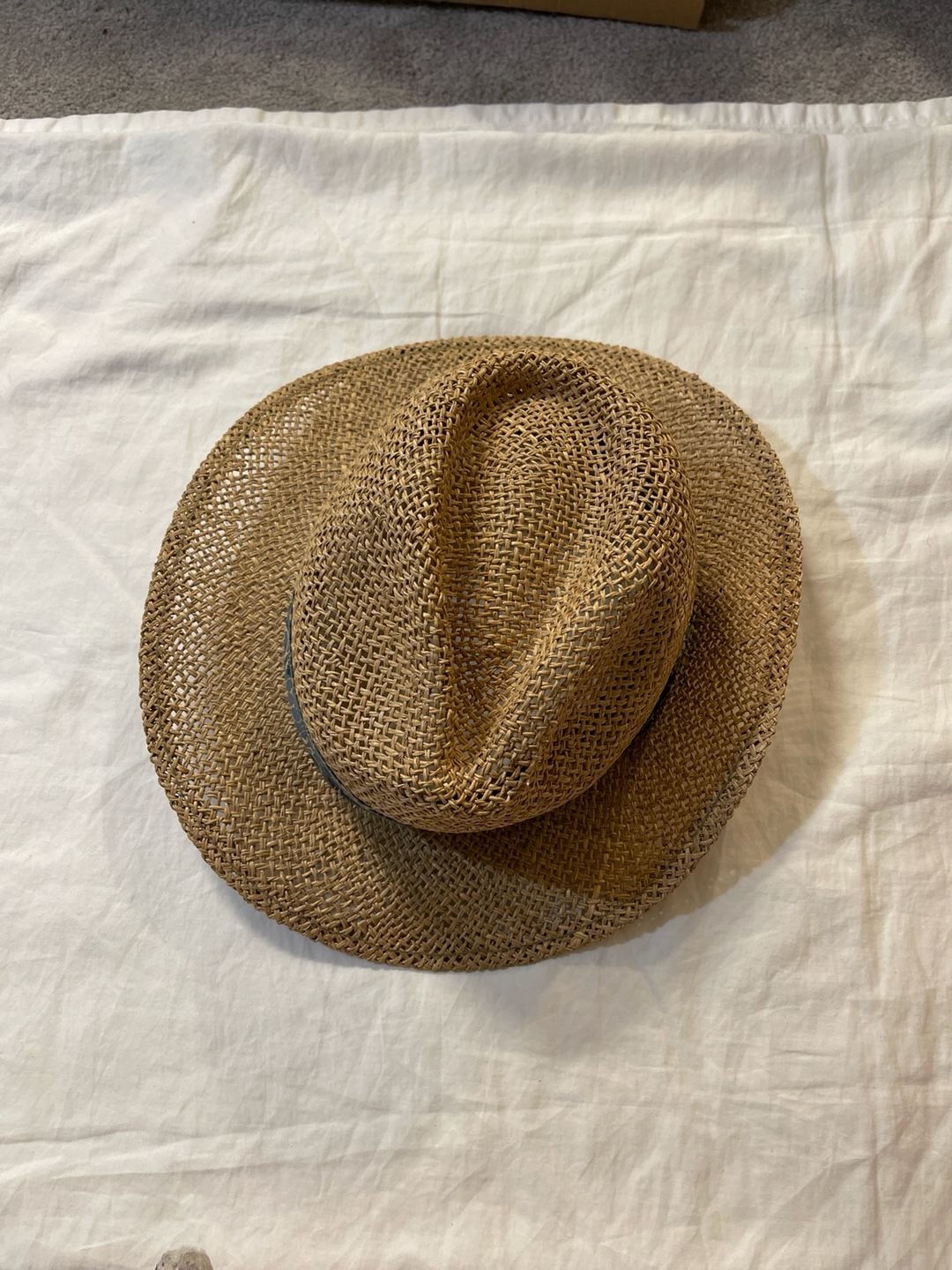 Summer Club Styled In Australia Seagrass Straw Fedora Sun Hat 2