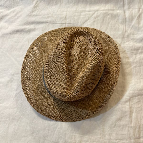 Summer Club Styled In Australia Seagrass Straw Fedora Sun Hat