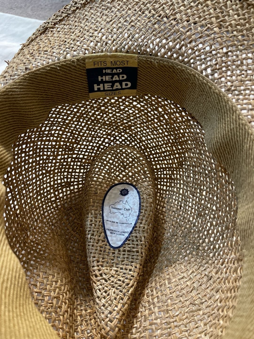 Summer Club Styled In Australia Seagrass Straw Fedora Sun Hat 3
