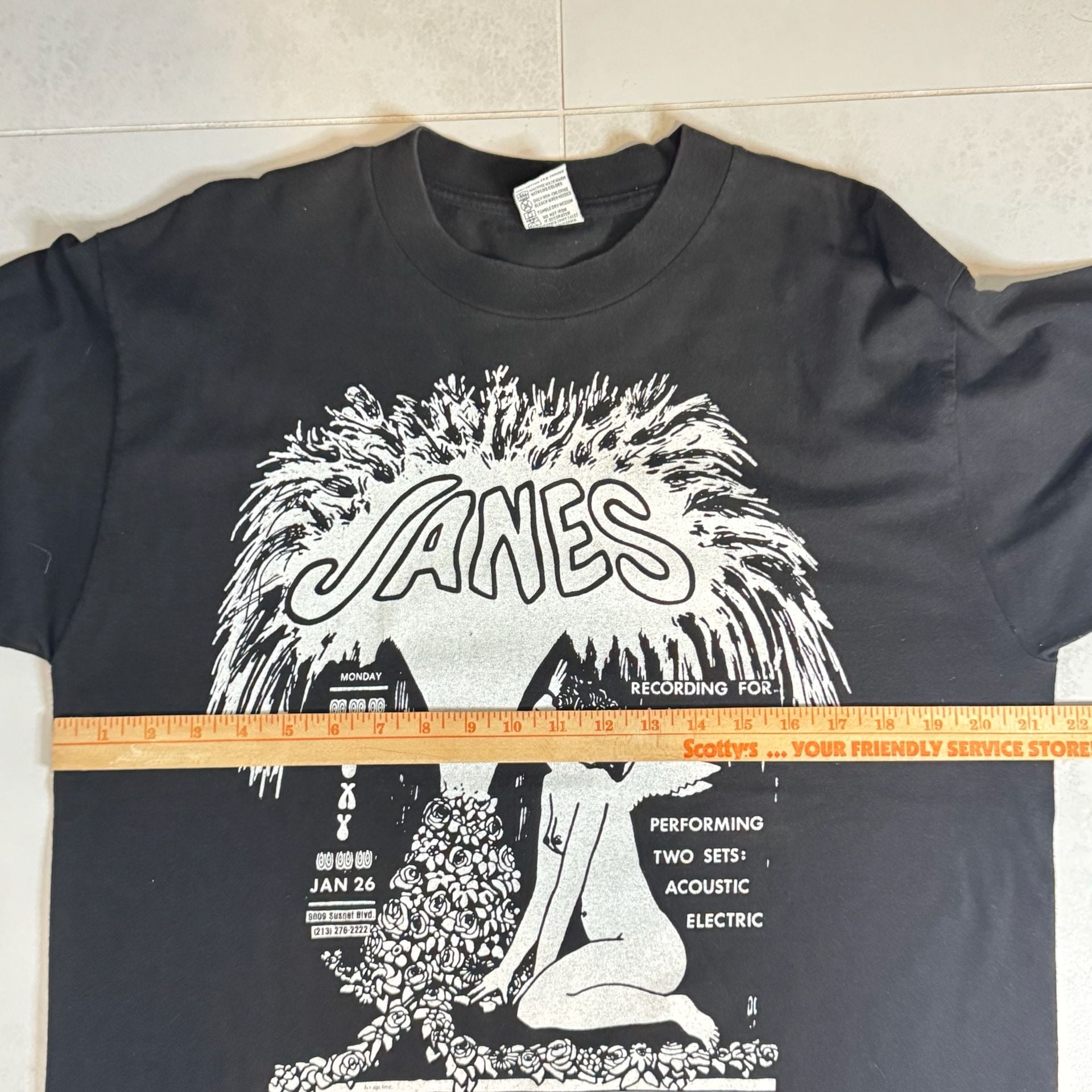 Vintage 1997 Janes Addiction It's My Party Tour Long Sleeve Shirt Size Large 6