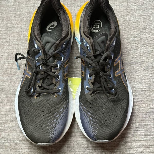 ASICS Novablast 4 Black Thunder Blue Running Shoes