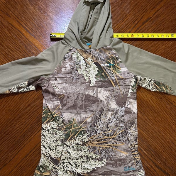 Cabela's OutfitHer Camo Hoodie, Women's Size S — Advantage MAX-1 Hunting Top