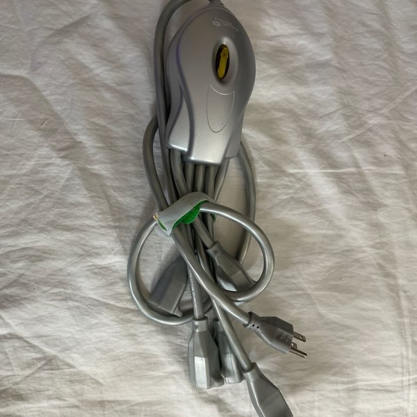 Power Sentry 5-Outlet Relocatable Power Tap Surge Protector Gray Model 100596