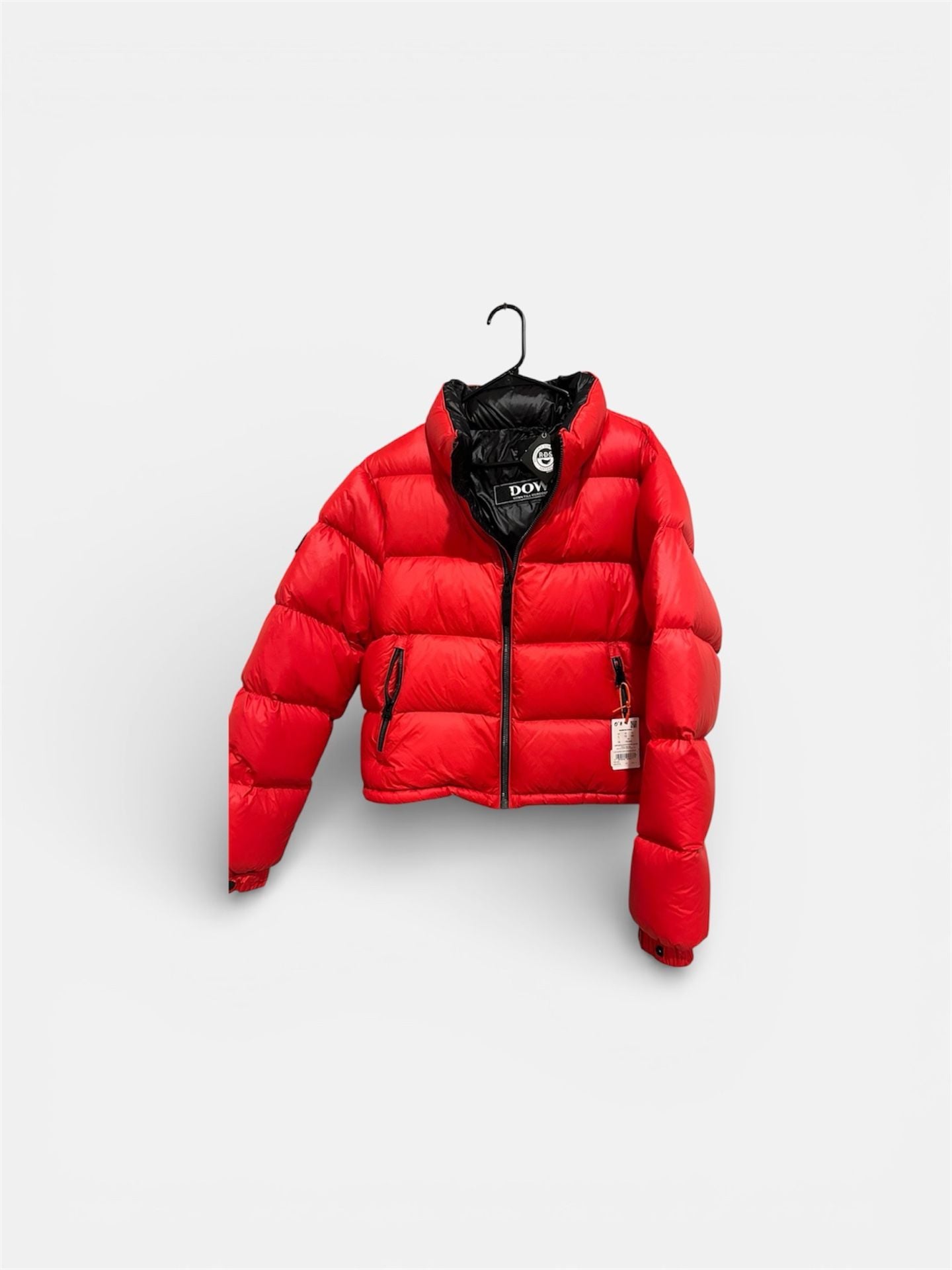 Superdry Alpine Luxe Down Padded Jacket in High Risk Red 1