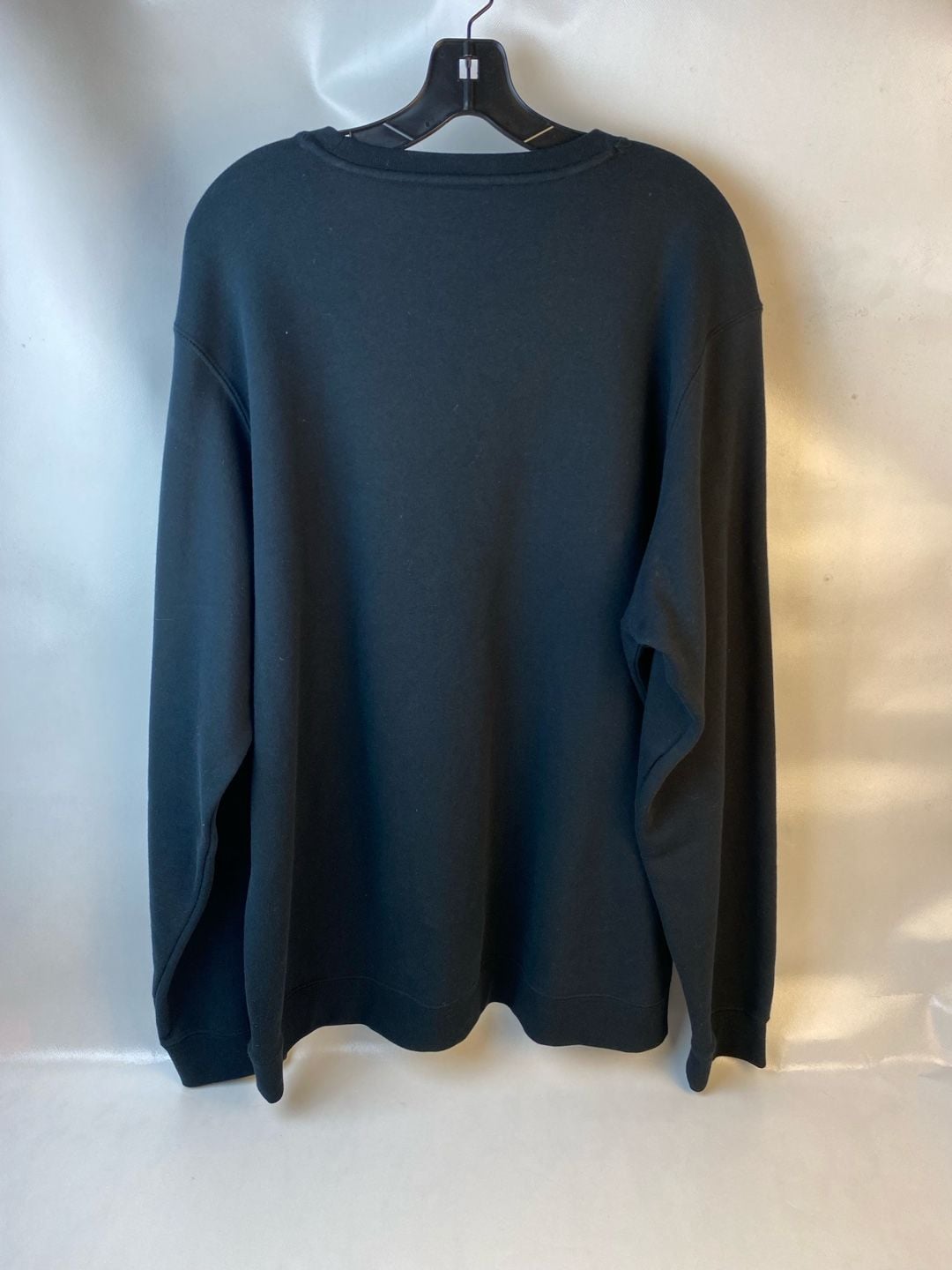 Nike Air Sportswear Fleece Crewneck Sweatshirt Black/White 3