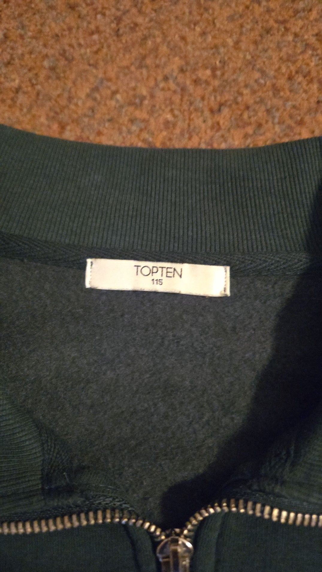 Topten Reader Royal Club Dark Green Full-Zip Sweatshirt Jacket 3