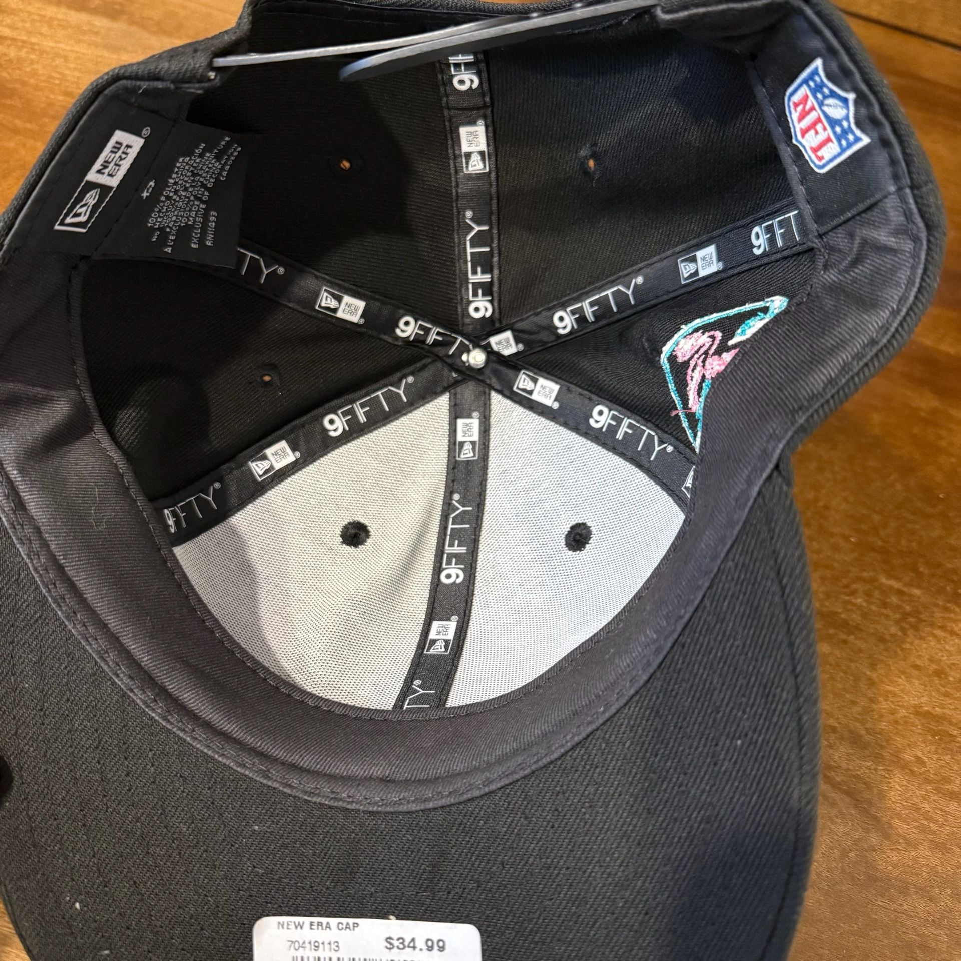 Miami Dolphins New Era 9FIFTY Snapback Hat - Neon Beach Shack Bar and Grill Edition 6