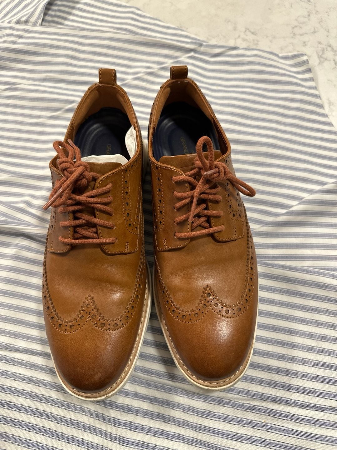 Cole Haan Men's Grand Evolution Shortwing Wingtip Oxford Shoes 2