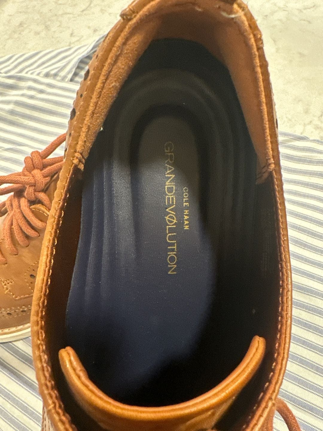 Cole Haan Men's Grand Evolution Shortwing Wingtip Oxford Shoes 5