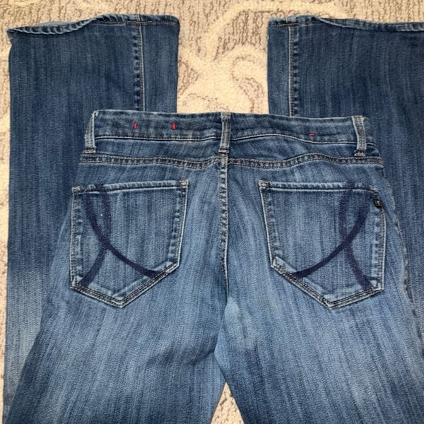 IT Jeans Los Angeles Diva Bootcut Denim Jeans Size 29 Regular