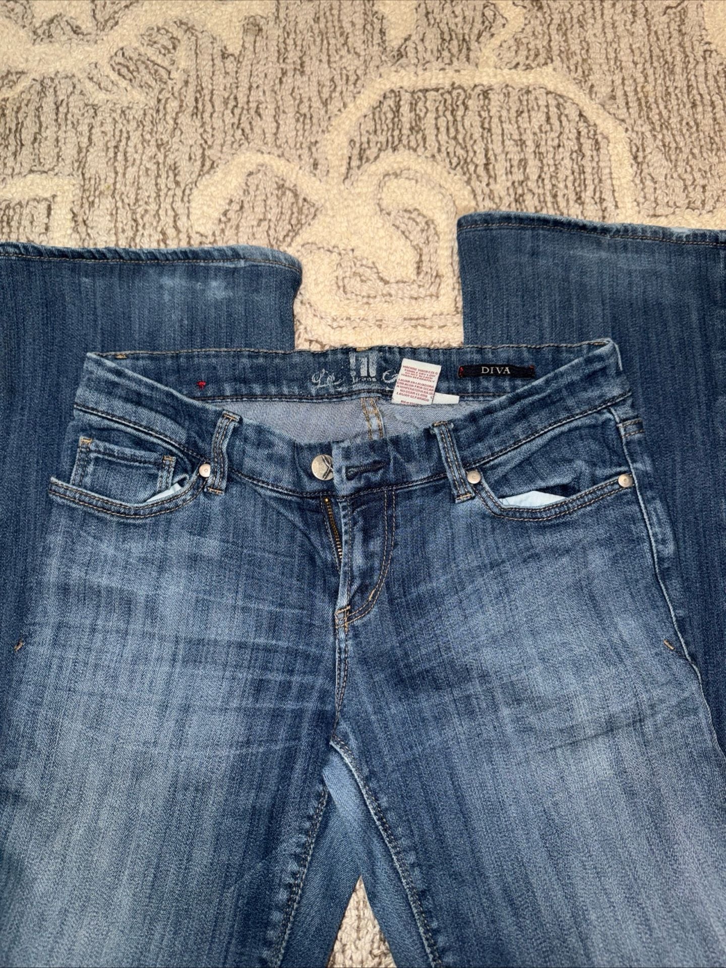 IT Jeans Los Angeles Diva Bootcut Denim Jeans Size 29 Regular 4