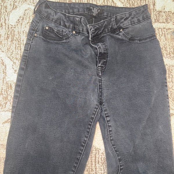Ci Sono Women's High Rise Skinny Black Denim Jeans
