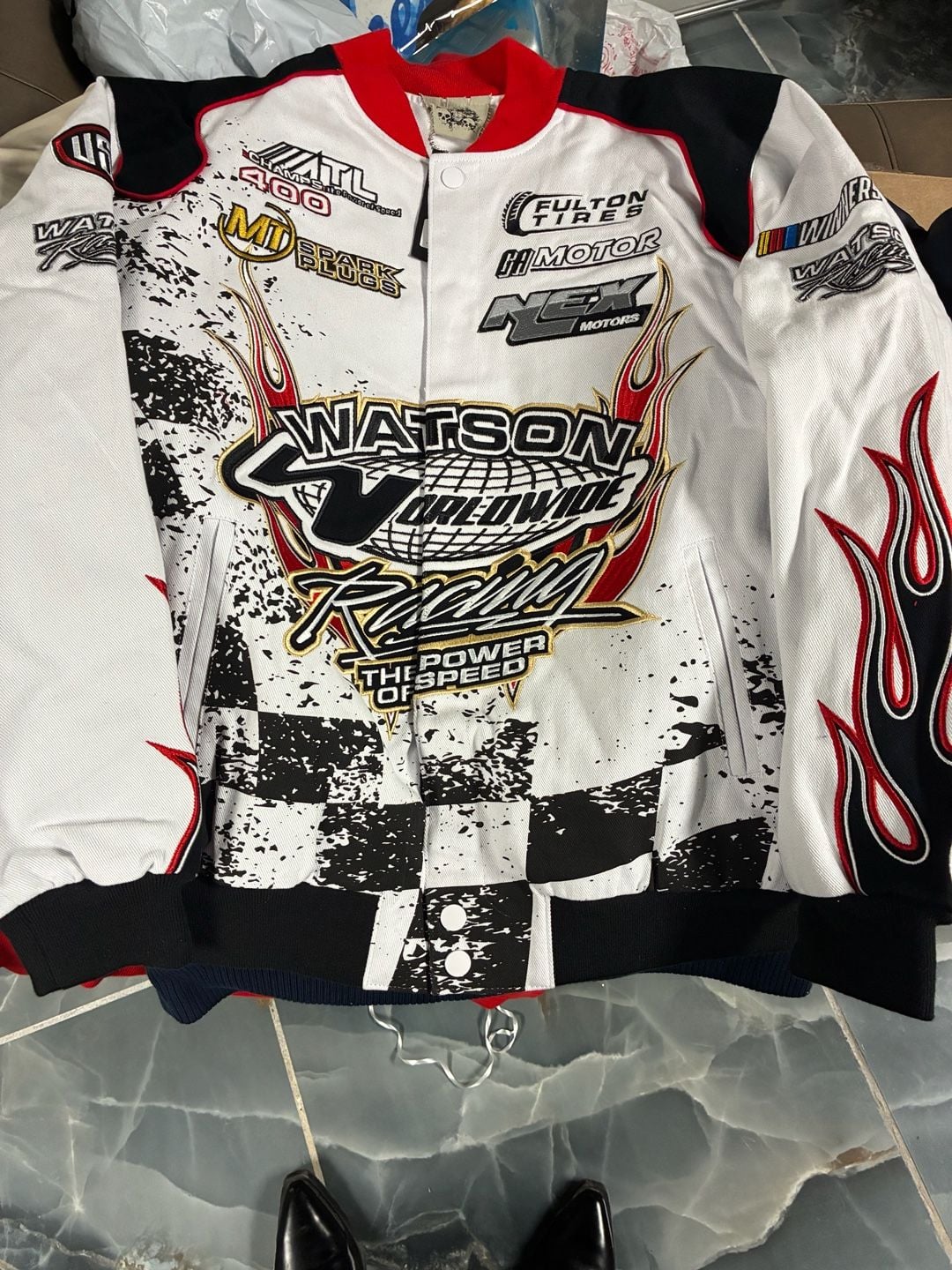 Watson Worldwide Racing The Power of Speed Moto Jacket 1