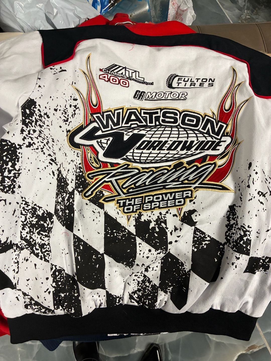 Watson Worldwide Racing The Power of Speed Moto Jacket 2