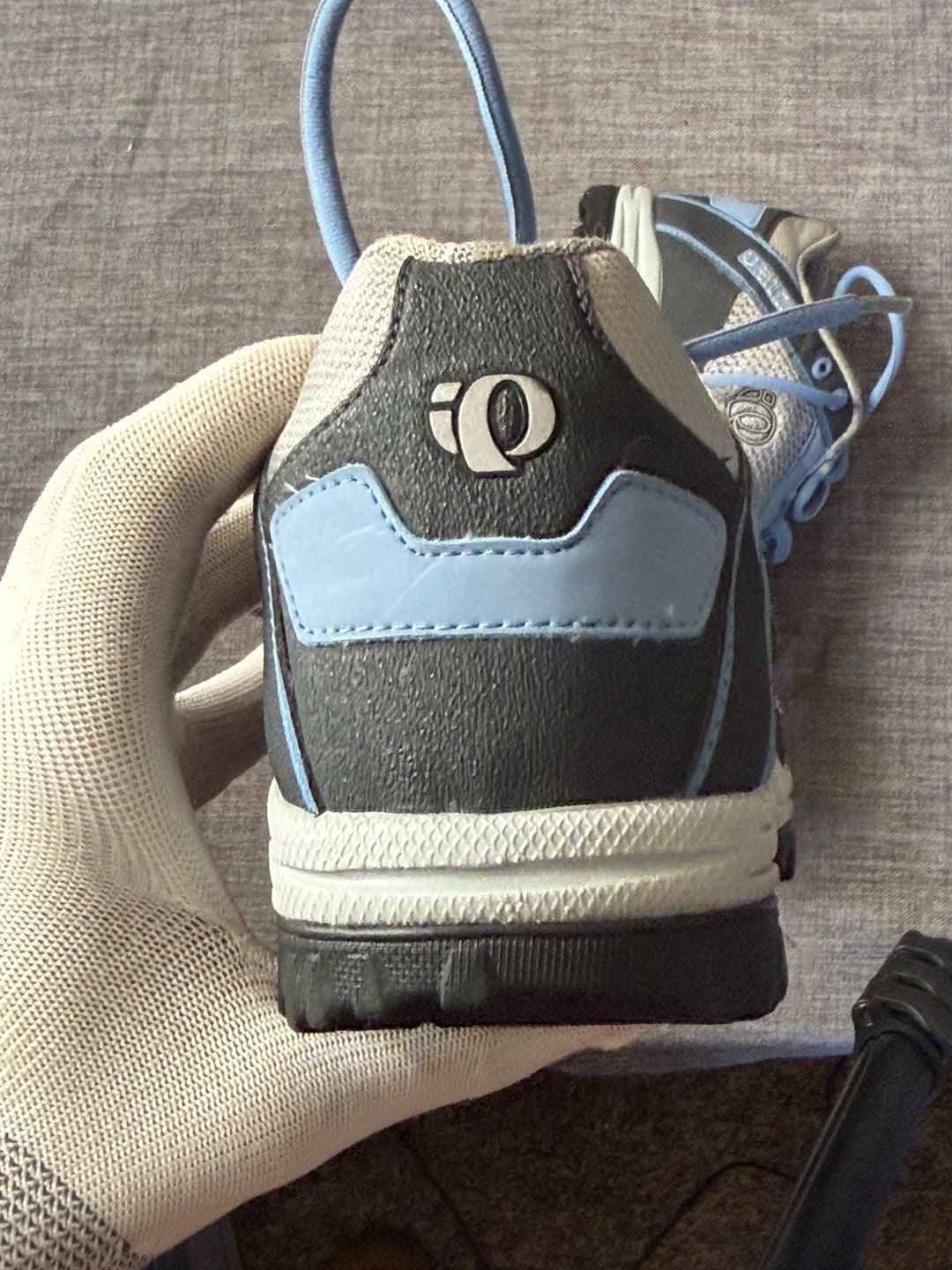 Pearl Izumi X-Alp Seek Women's Mountain Biking Shoes Gray Blue Size EUR 41 7