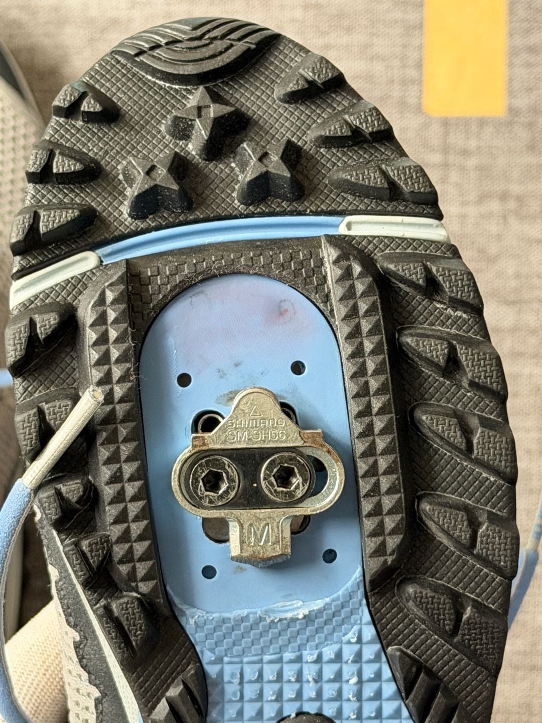 Pearl Izumi X-Alp Seek Women's Mountain Biking Shoes Gray Blue Size EUR 41 10