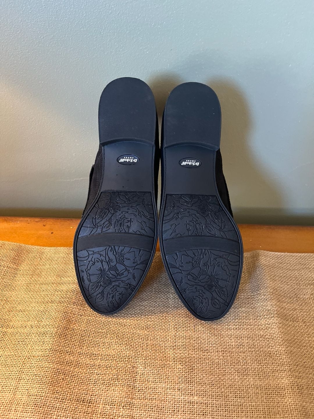 Dr. Scholl's Women's Ruler Slip-On Loafer Bootie Black Microfiber 5