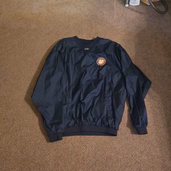 Vintage Rawlings Ohio High School Basketball Coaches Association Windbreaker Pullover Jacket 2XL