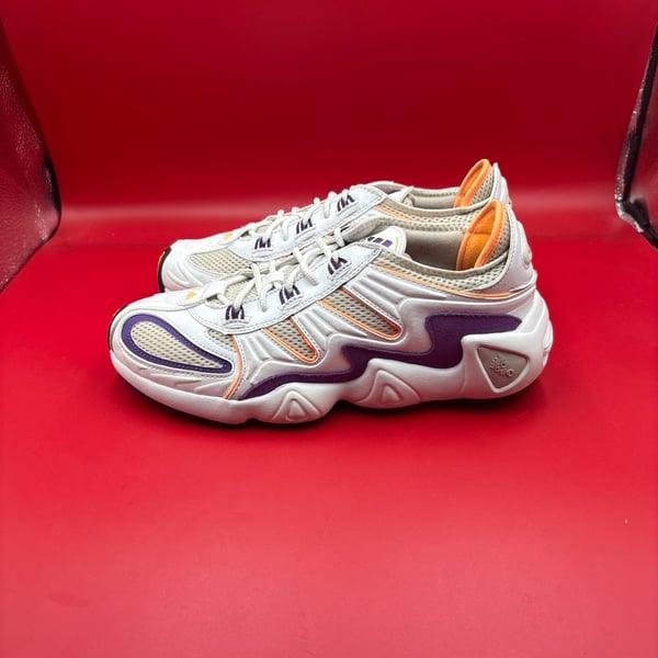 adidas Originals FYW S-97 White Flash Orange Purple EE5303 Men's Size 8