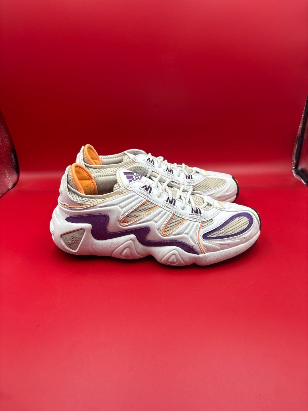 adidas Originals FYW S-97 White Flash Orange Purple EE5303 Men's Size 8 4