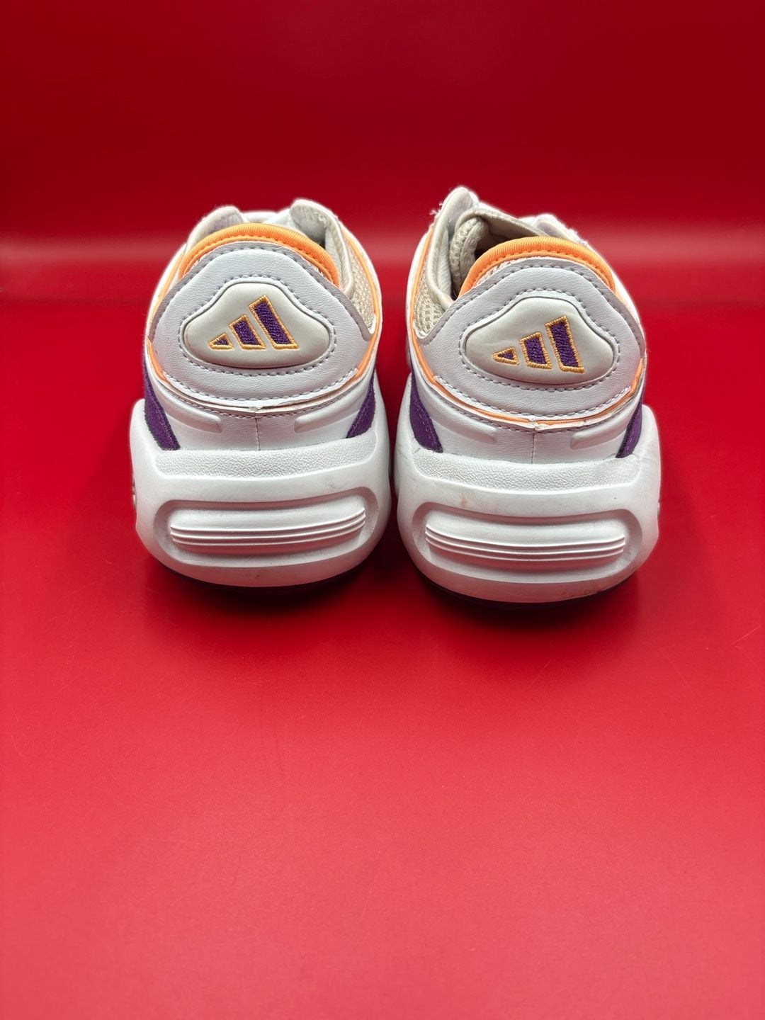 adidas Originals FYW S-97 White Flash Orange Purple EE5303 Men's Size 8 5
