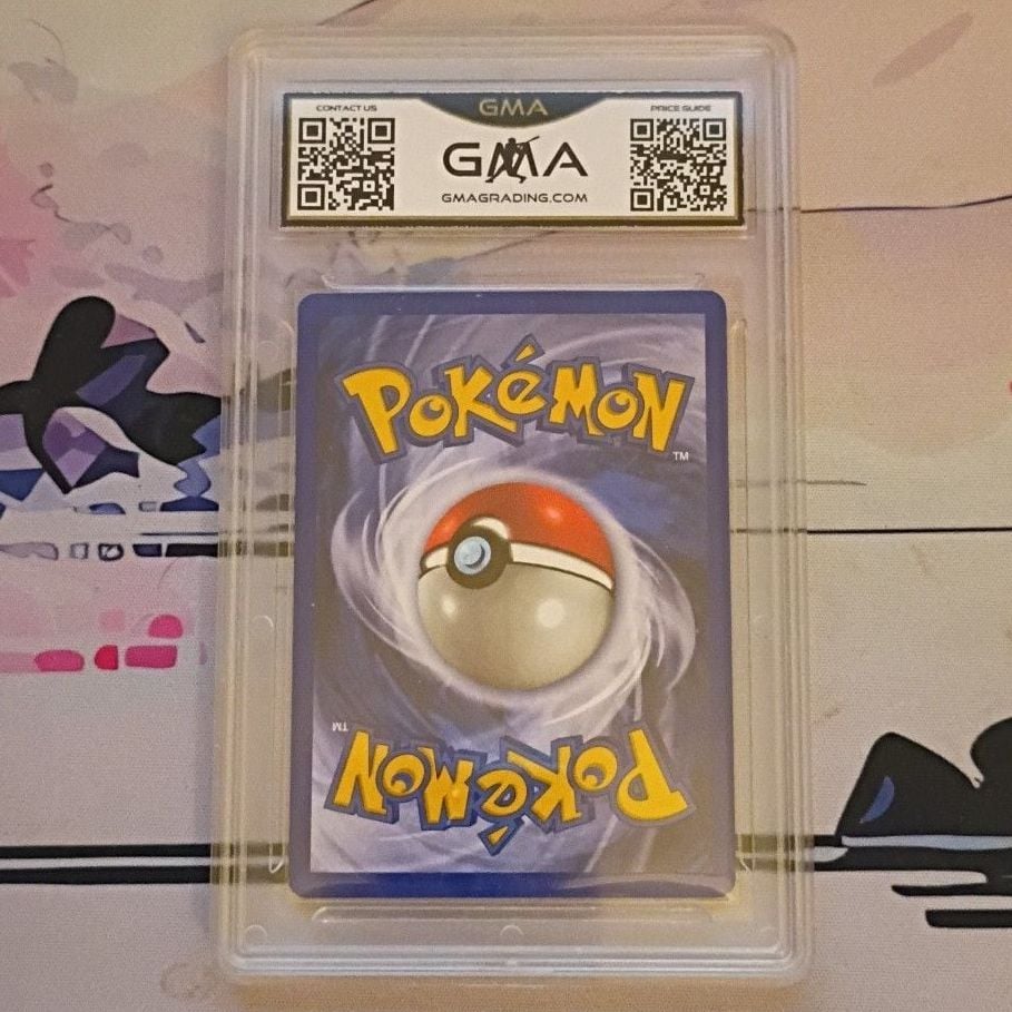 1999 Pokémon Base Set Dratini #26 GMA NM 7 Graded Card 2