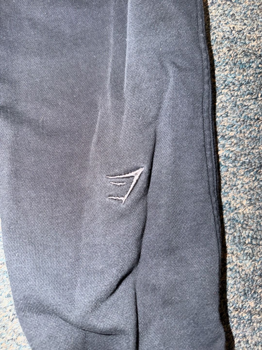 Gymshark Men's Crest Joggers In Black Size Medium 5