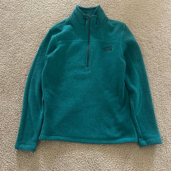 The North Face Men's Textured Cap Rock Quarter-Zip Fleece Pullover