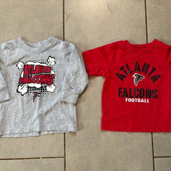 NFL Atlanta Falcons 2pc Baby Boys Shirt 12M