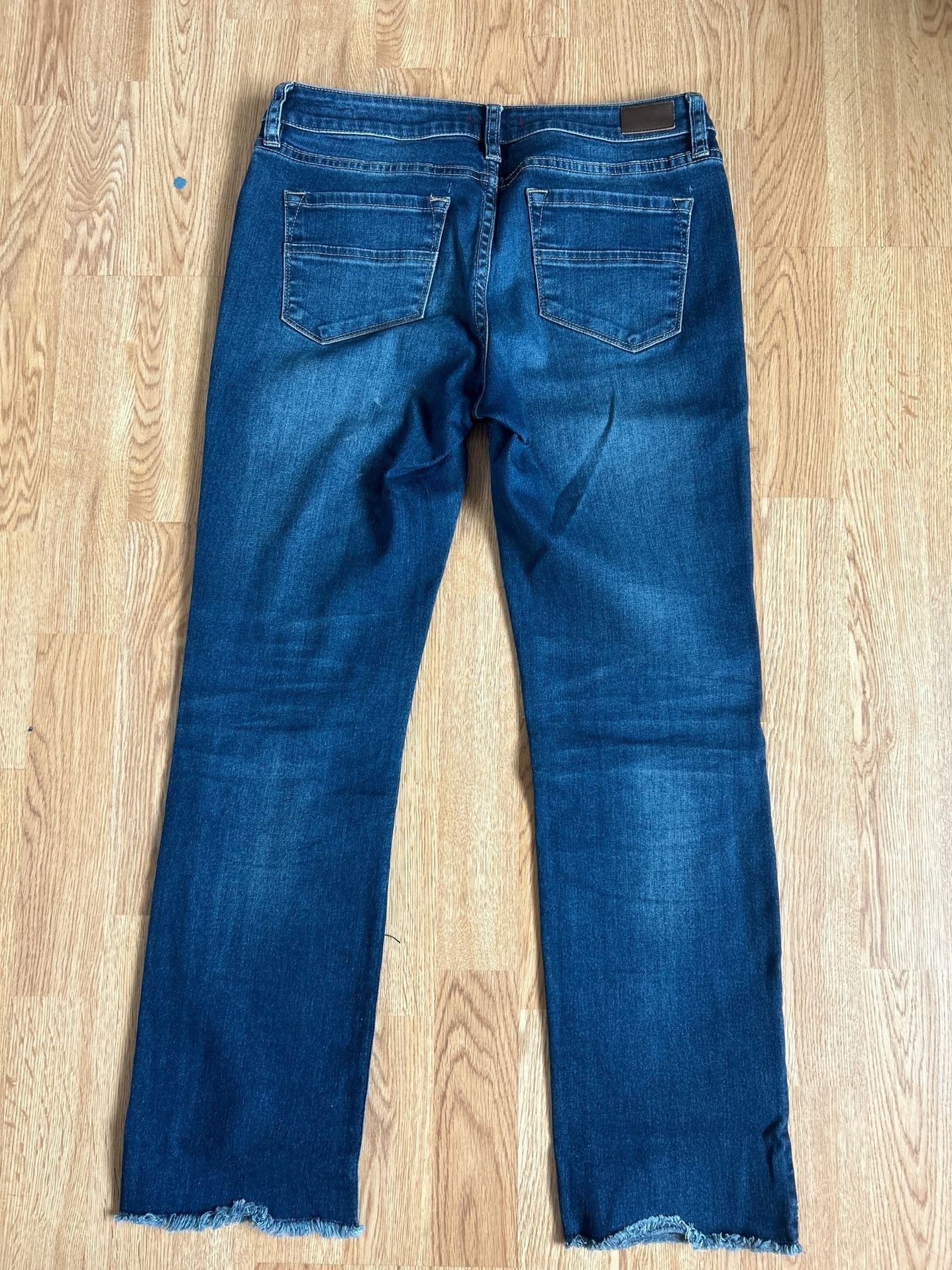 Dear John Playback Cuffed Cropped Straight Leg Jeans Size 28 9