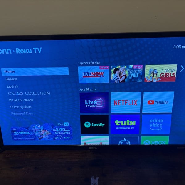 Onn 32-Inch Class HD LED Roku Smart TV