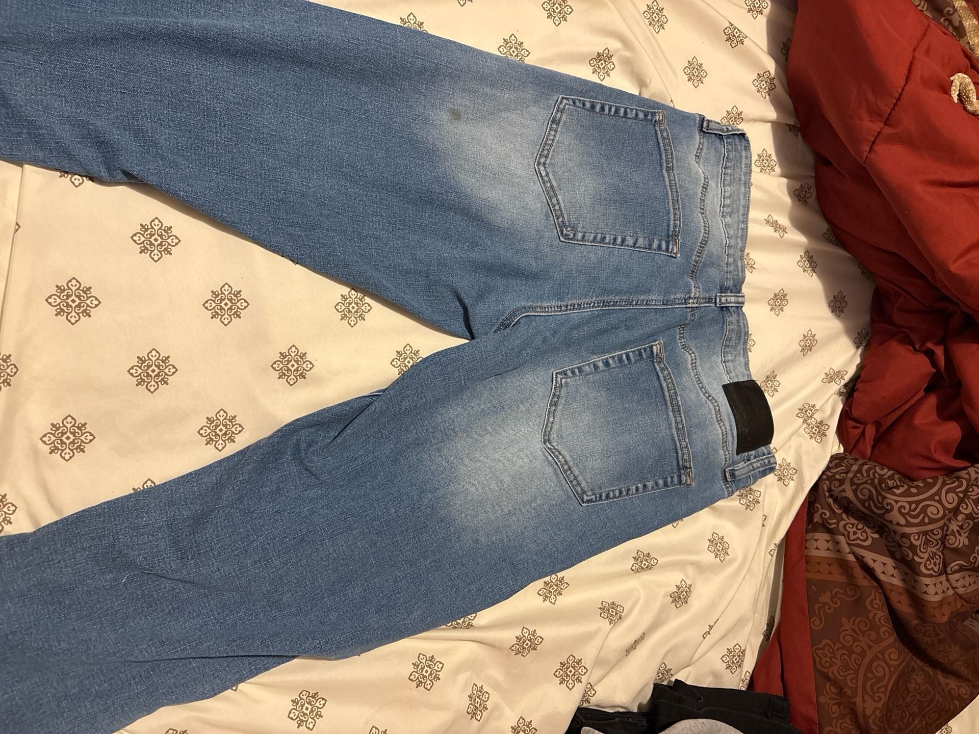 rue21 Twentyone Premium Distressed Patchwork Skinny Jeans 3